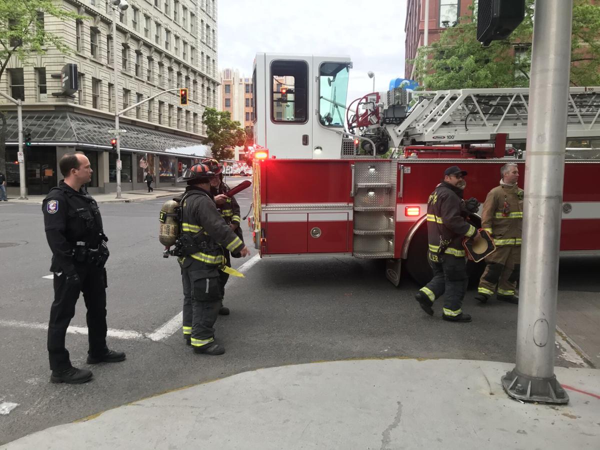 Sfd Avista Crews Investigating Vault Fire Leading To Power Outages In Downtown Spokane Buildings Top Story Khq Com