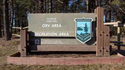Riverside State Park ORV park closed due to fire danger 