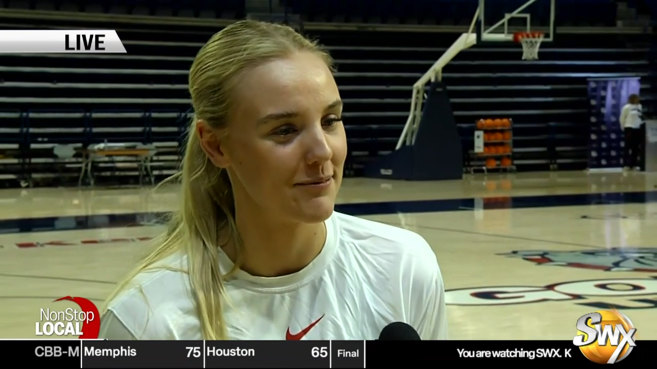 Gonzaga Women's Basketball Forward Eliza Hollingsworth Shares Feelings ...