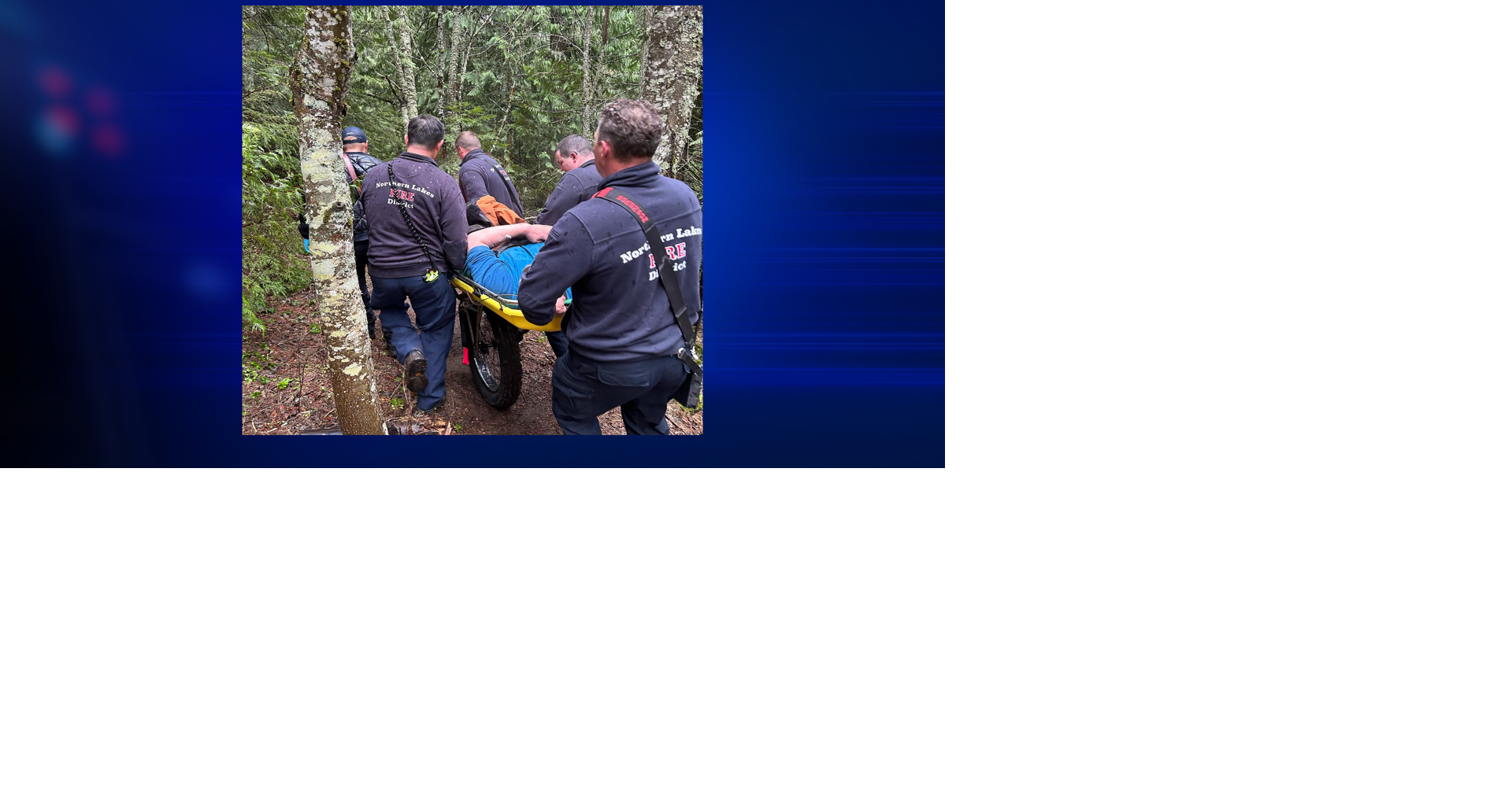 Injured hiker rescued by firefighters in Rathdrum Mountain | Spokane ...