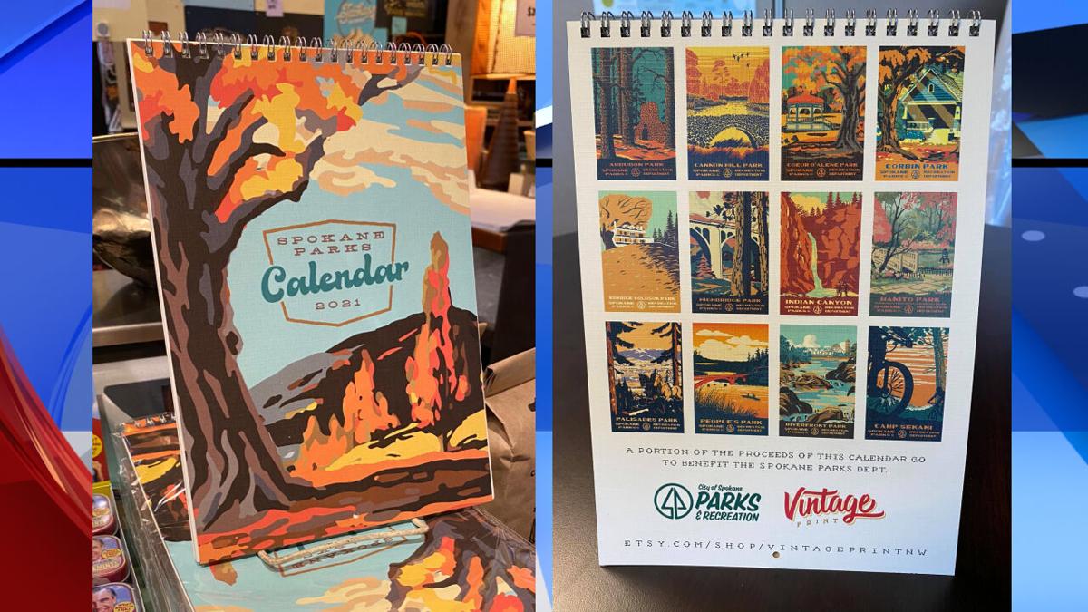 Spokane Parks Rec Teams With Local Artist For 2021 Vintage Calendar Top Story Khq Com