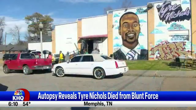 Tyre Nichols Autopsy Shows Blunt Force Trauma To The Head Caused Death ...