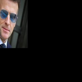 Macron's sunglasses briefly became an internet phenomenon in early 2026