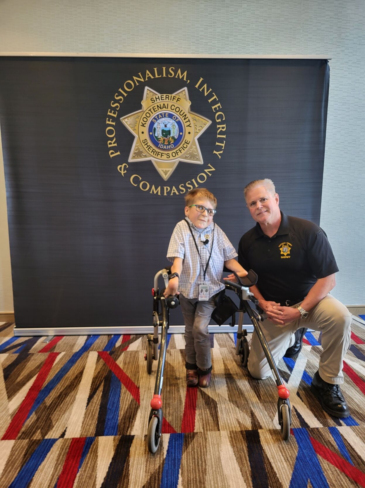 Kootenai County Sheriff Recognizes 12-year-old With Rare Syndrome As ...