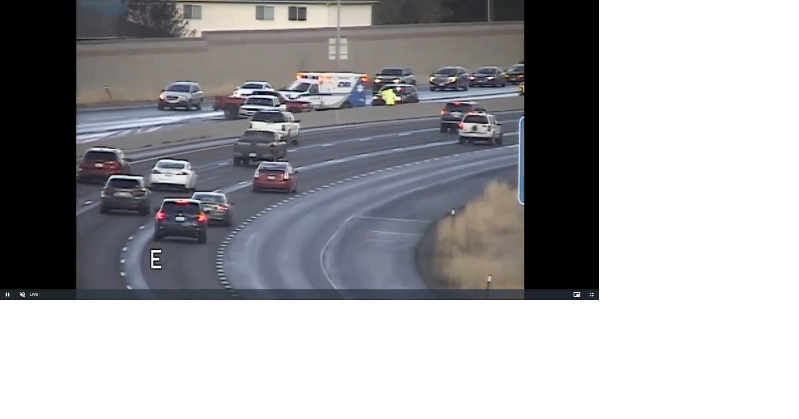 Accident on I90 closes two lanes near Argonne Spokane Traffic