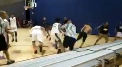 Watch Players Refs Trade Punches In Atlanta Area Basketball Game