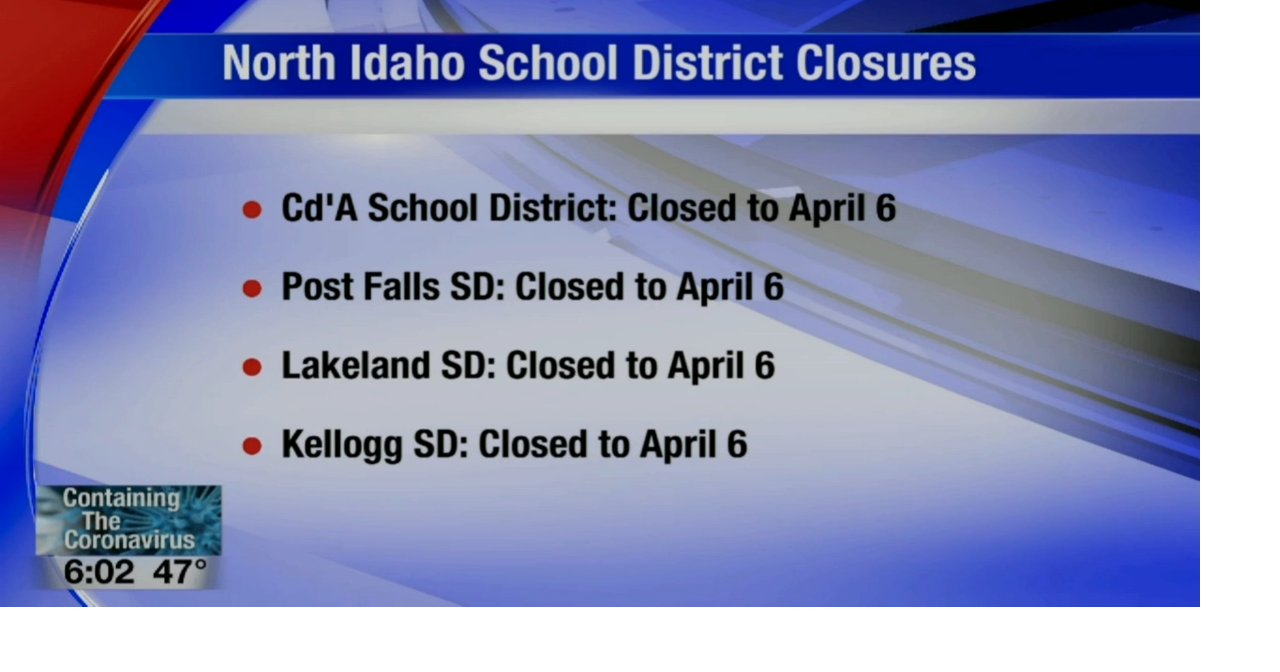 Idaho School Closures
