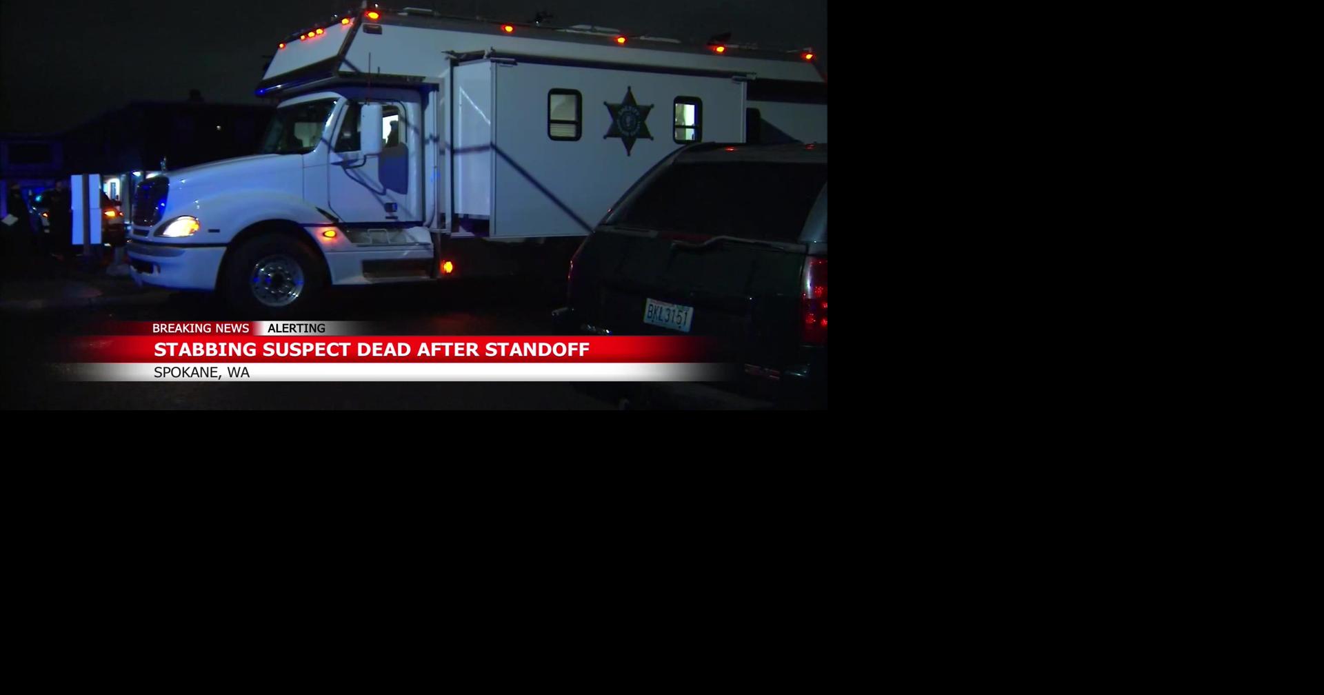 Spokane stabbing suspect dead after police standoff | Spokane News ...