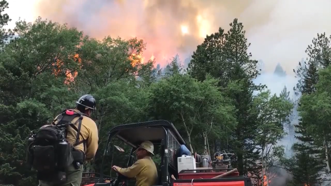 Multiple agencies contain fire that burned 10-15 acres in Grant County ...