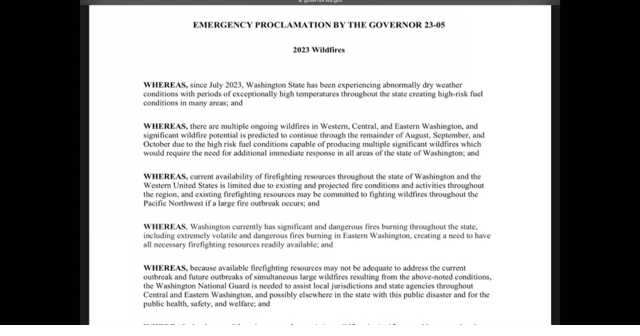 Gov Jay Inslee declares state of emergency for fires across Washington  KHQ Right Now