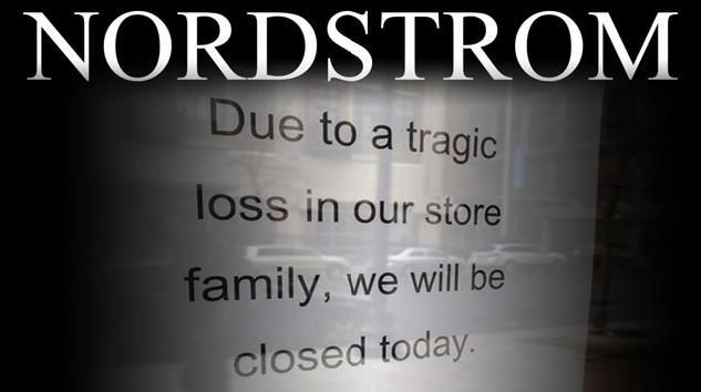 UPDATE Nordstrom Employee Believed To Have Been Electrocuted