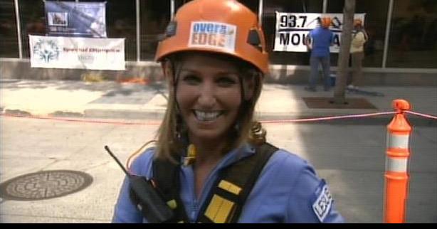 Leslie Lowe Goes Over The Edge For Special Olympics | Spokane News