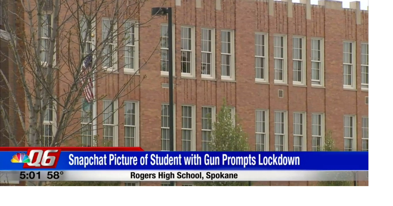 Snapchat picture of student with gun sends Rogers High School into