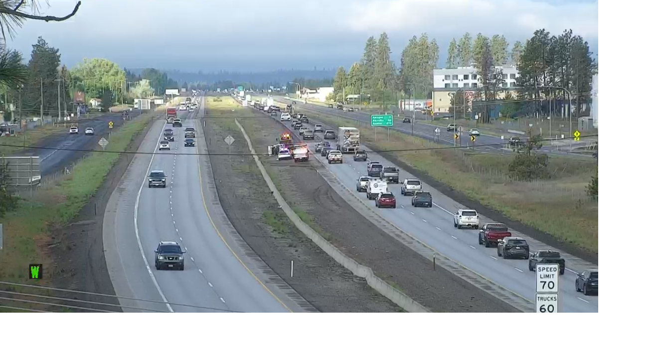 Crash on westbound I-90 near Geiger Blvd slows morning traffic ...