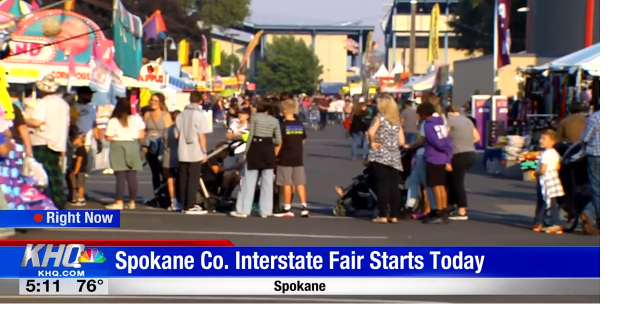 Excitement filled the fairgrounds for opening day of the Spokane County