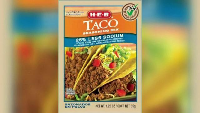 Taco seasoning sold at Walmart recalled due to possible Salmonella  contamination