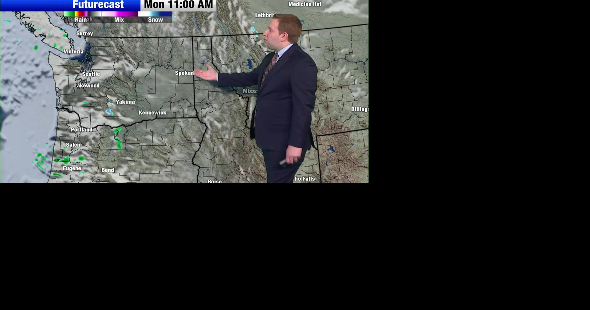 A couple more cold, dry days before shower chances return | Weather ...