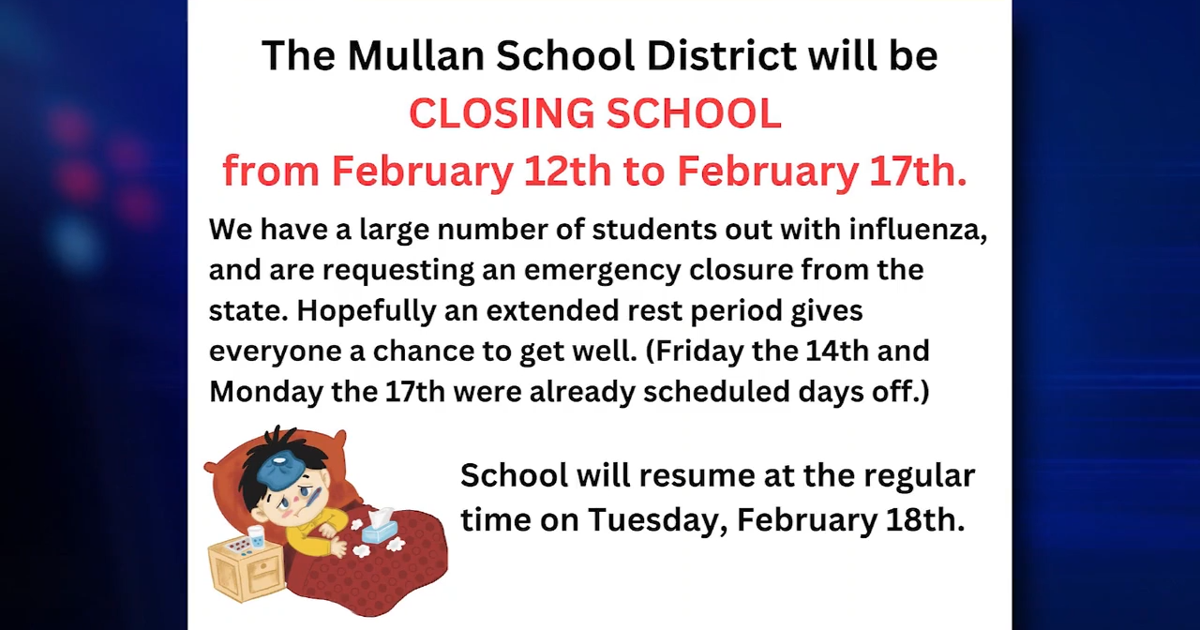 Flu outbreak forces Mullan School District closure Spokane News