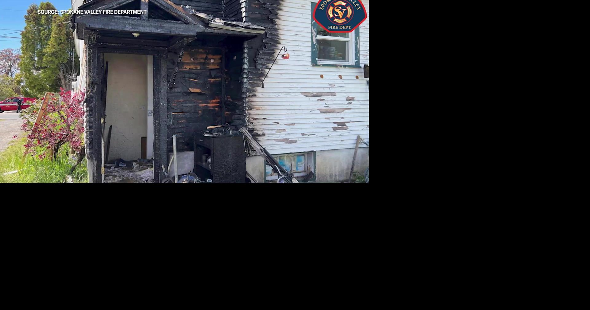 Crews tackle structure fire near University Road in Spokane Valley ...