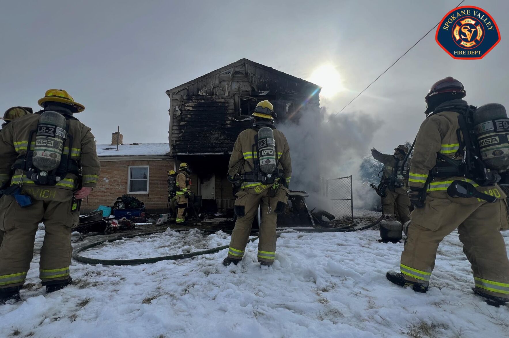 House fire burns in Spokane Valley | Spokane News | khq.com