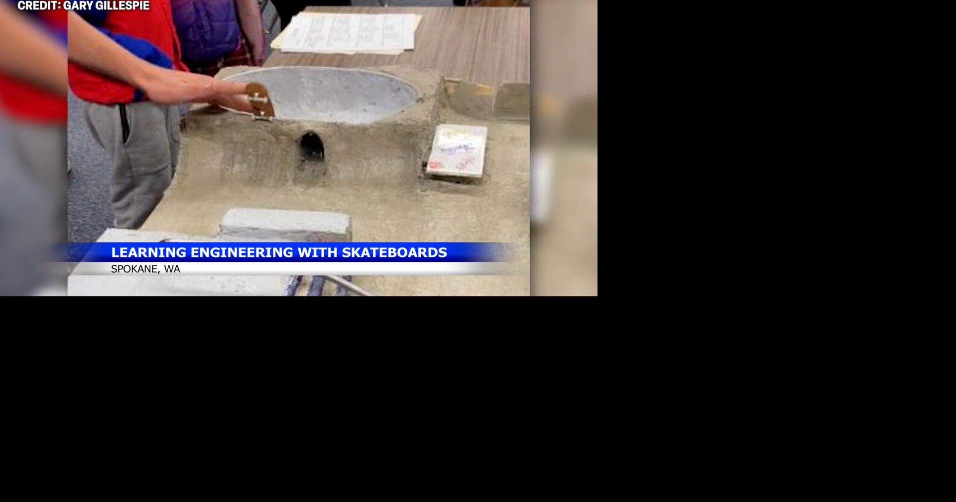 Ferris High School students merge engineering with skateboarding in Spokane