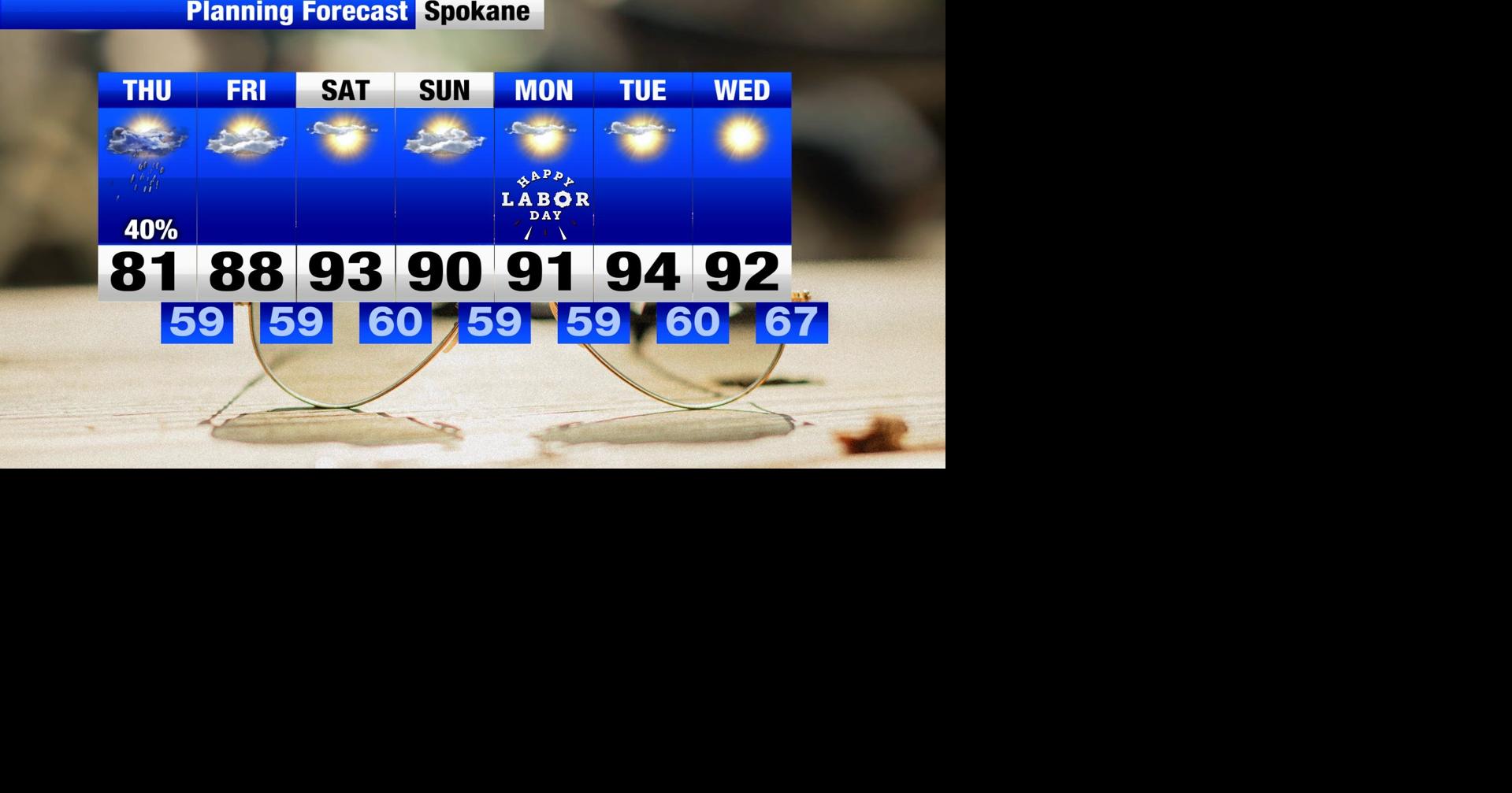 Cloudy skies, cooler temperatures, and another chance for isolated ...
