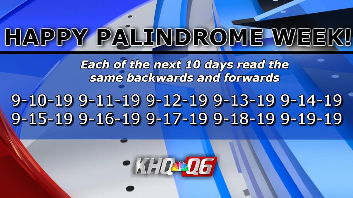 September Has Final Stretch Of Consecutive Palindrome Dates September Has Final Stretch Of Consecutive Palindrome Dates