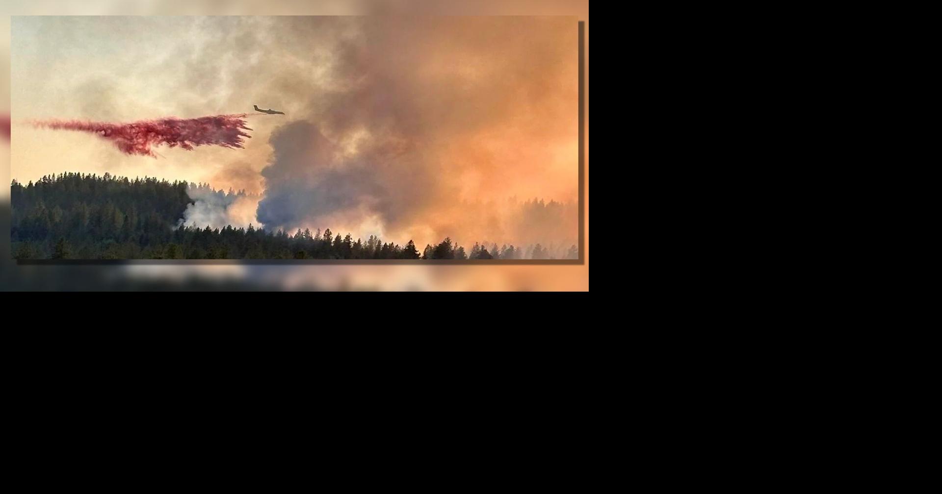 Spokane area fires 100% contained with 3 homes lost and hundreds of ...