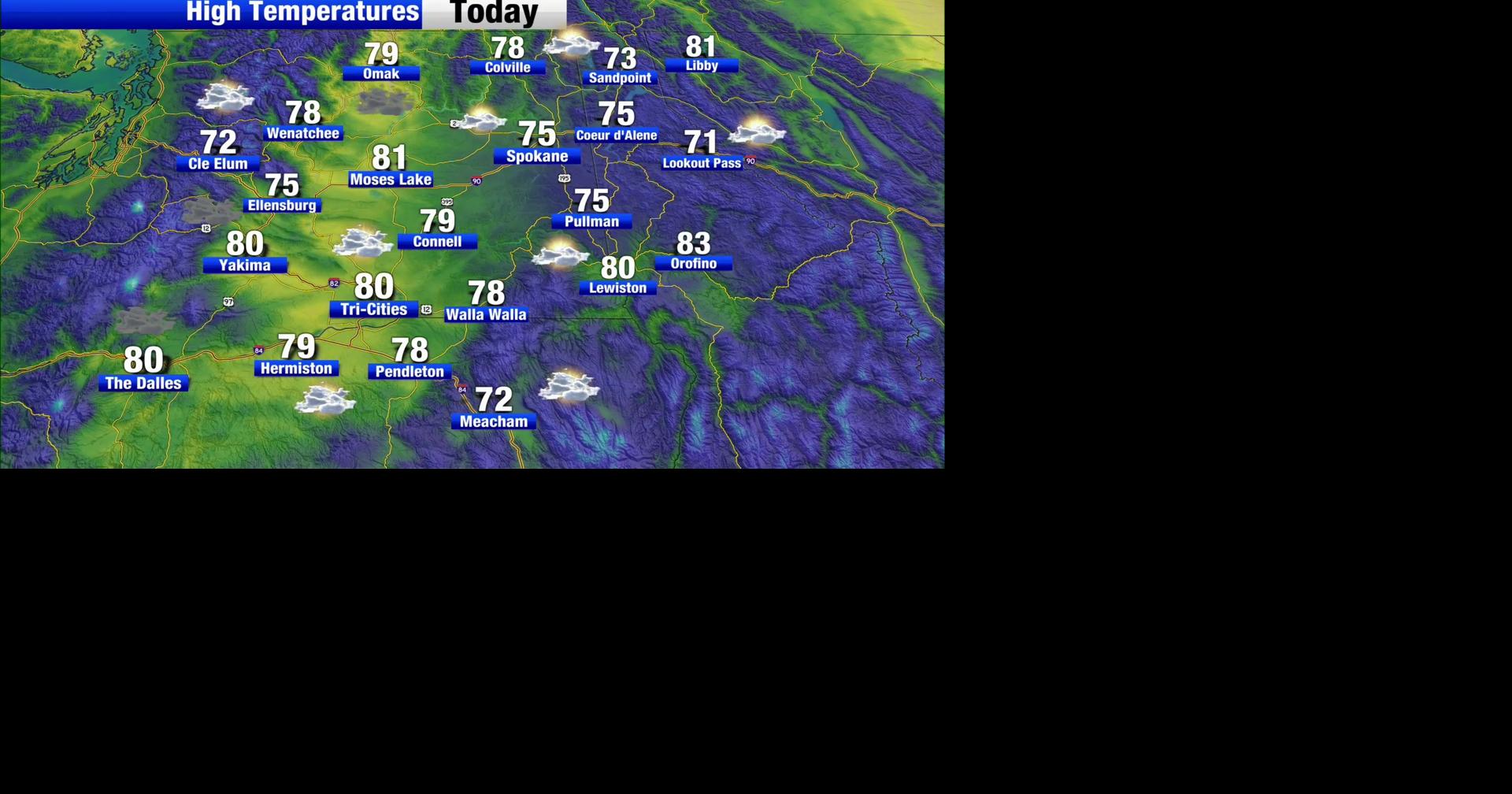 Warm and sunny day ahead | Weather | khq.com