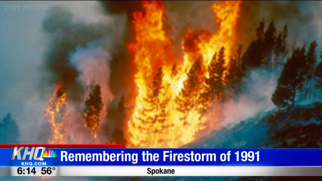 Remembering The Firestorm Of 1991 News Khq Com