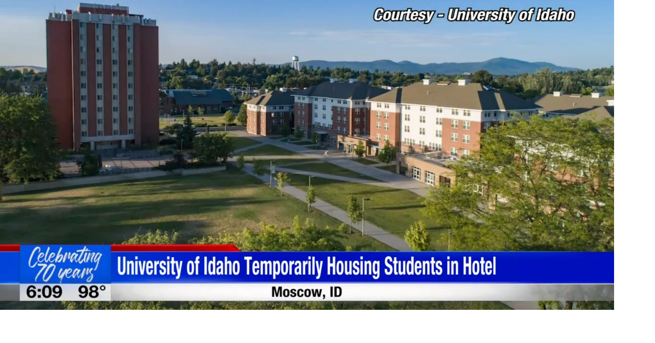 University of Idaho students temporarily housed in hotel