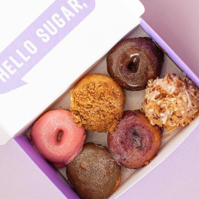 Half-dozen Hello Sugar, donuts