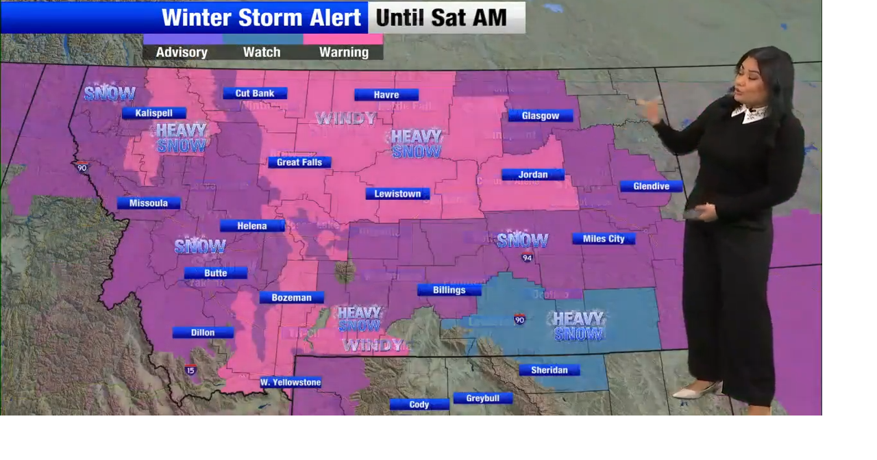 Freezing rain and snow hit Eastern Washington and Montana | Weather ...