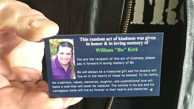 Murdered Man Bo Kirk S Memory Lives On Through Acts Of Kindness News Khq Com