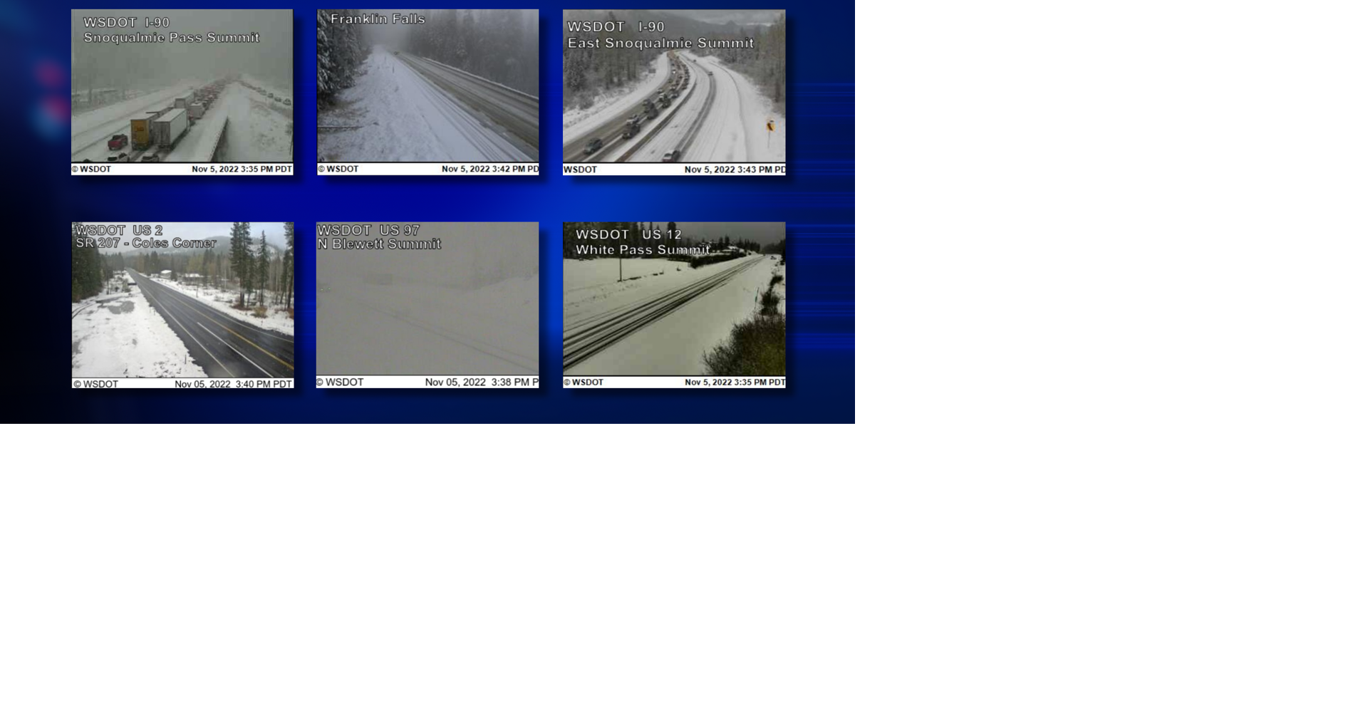 Pass conditions worsen as winter storm blows through | Spokane News ...