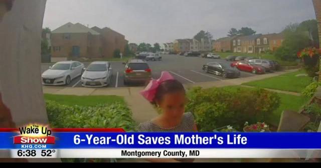 6 Year Old Saves Mothers Life Spokane News 