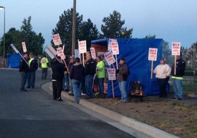 Workers Go On Strike At Aircraft Parts Plant In Spokane Area