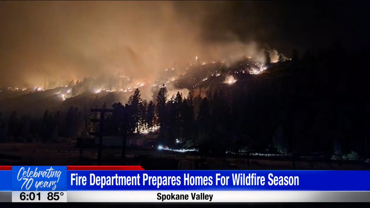 Spokane Valley Fire Department Surveys 750 Homes This Fire Season To ...