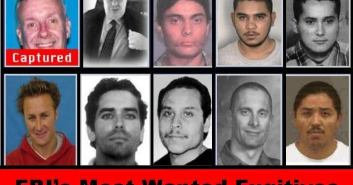 Reward Offered For Info Leading To Apprehension Of Ten Most Wanted ...