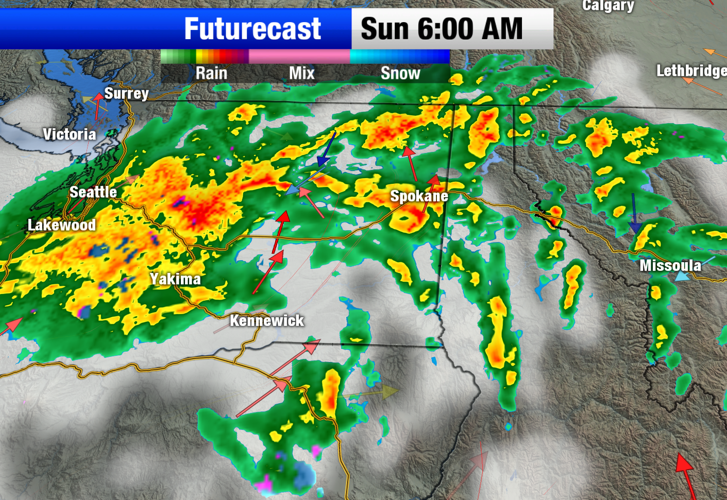 Rain, wind and cooler temperatures on the way! | Weather | khq.com