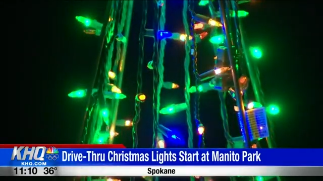 Second Year Of Drive-thru Manito Holiday Lights Event Underway At ...