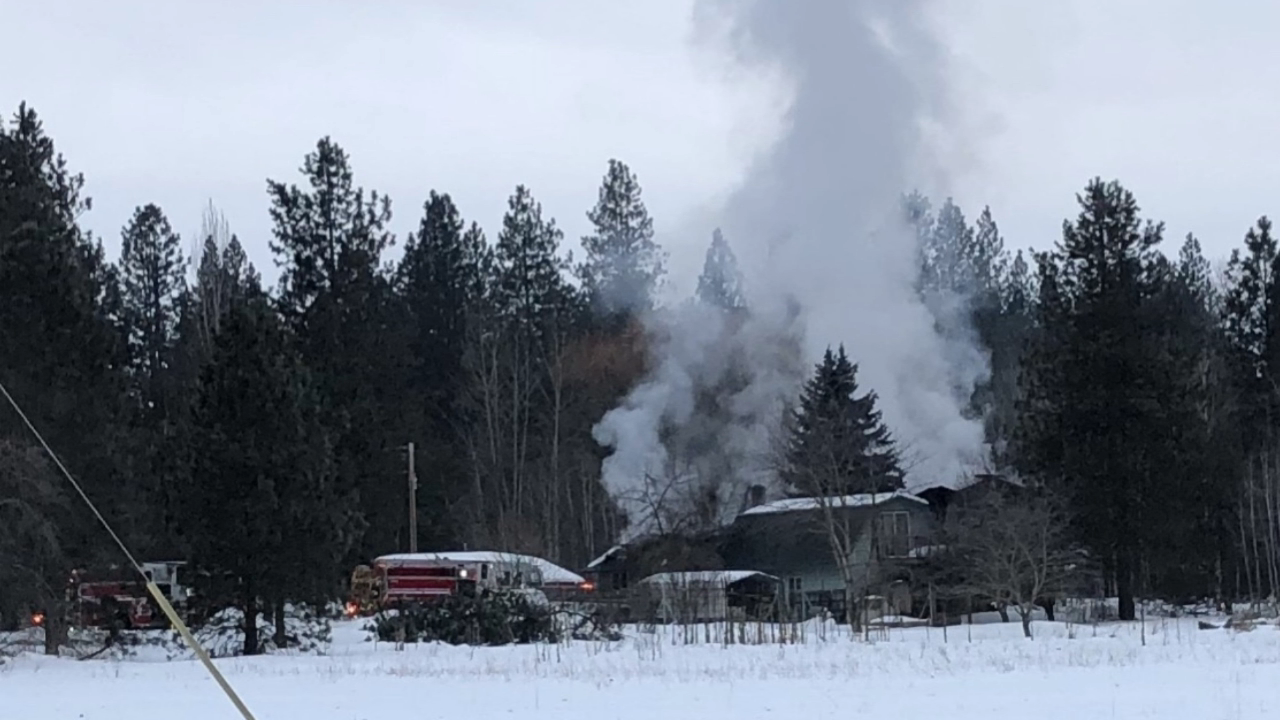 Spokane County Woman Escapes Early Morning House Fire With Pets