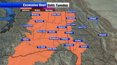 Heat Advisory begins today as temperatures jump to the 90s and 100s ...