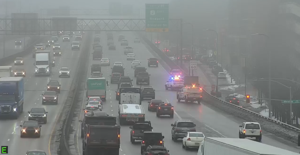 Crash on I-90 near downtown Spokane blocks traffic near exit 281 ...