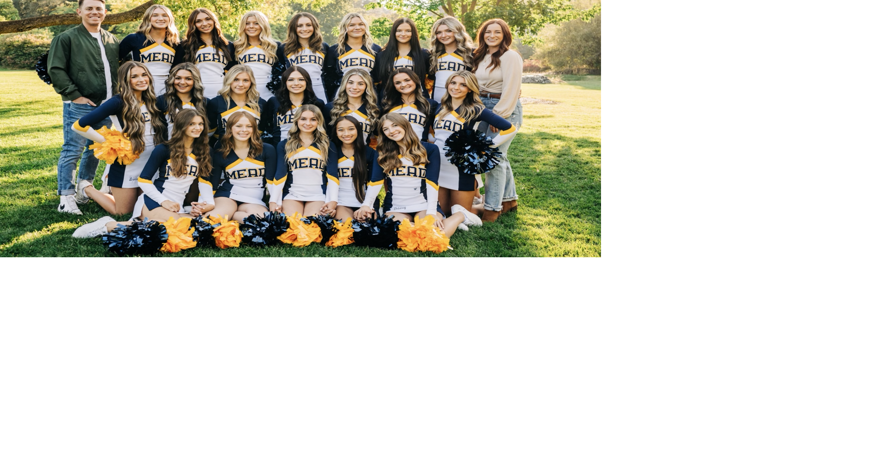 Mead High School cheerleaders win first State title, advance to finals