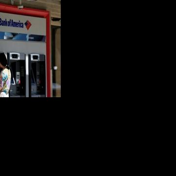 Bank Of America reported better than expected profits but shares still fell sharply along with those of other banks