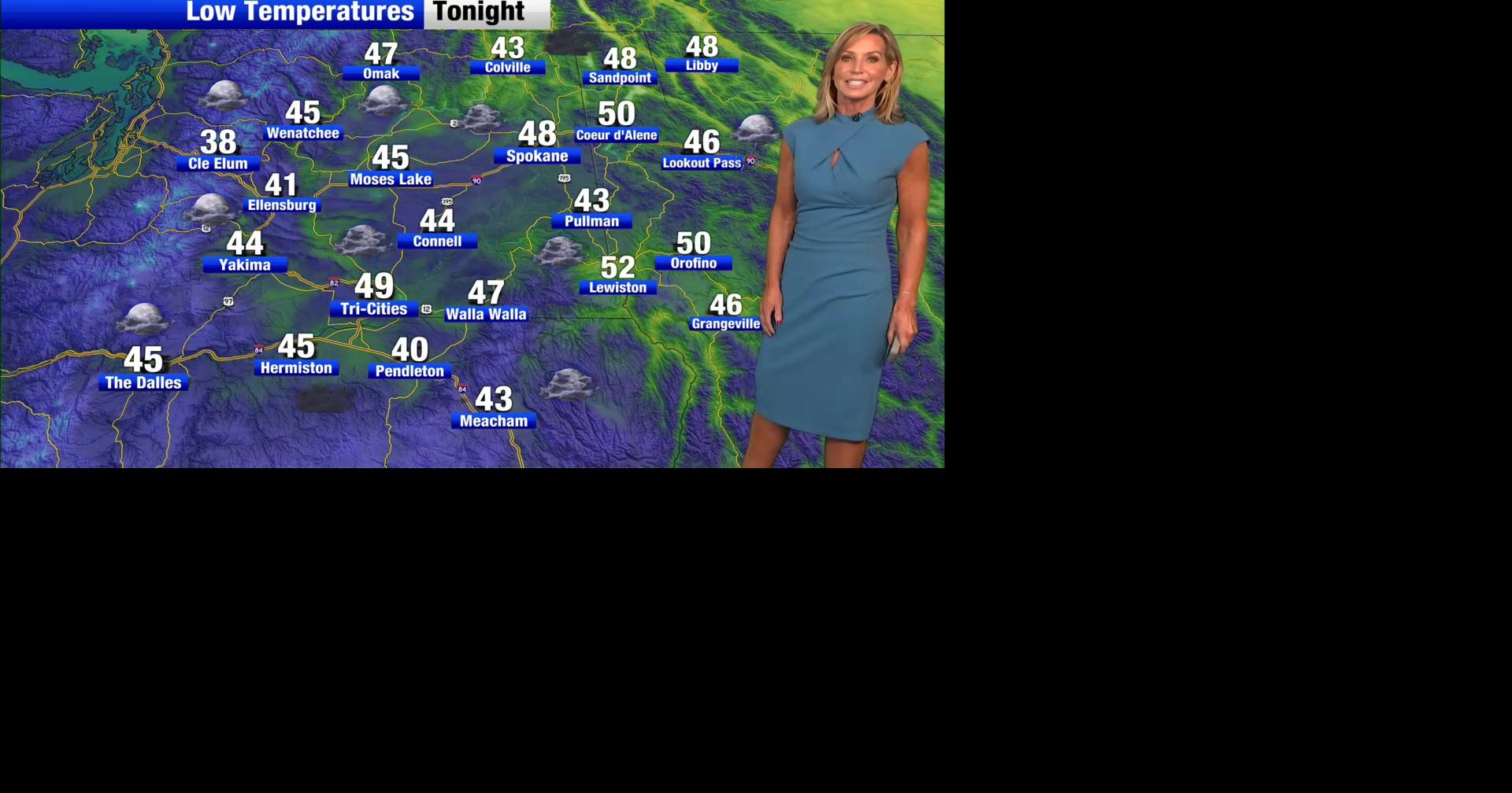 Warm weekend ahead with a few showers possible Sunday and Monday