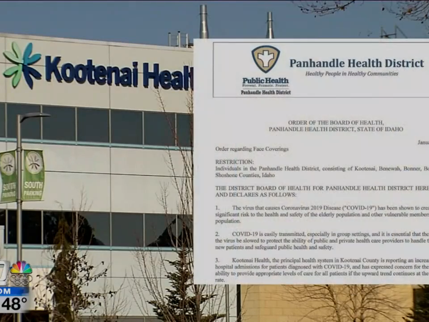 Breaking Panhandle Health District To Rescind Mask Mandate News Khqcom