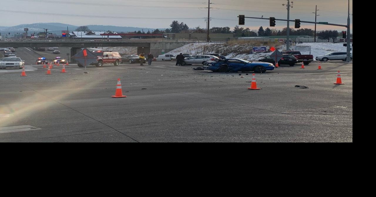 3 injured in multivehicle DUI crash on Trent and Argonne Spokane