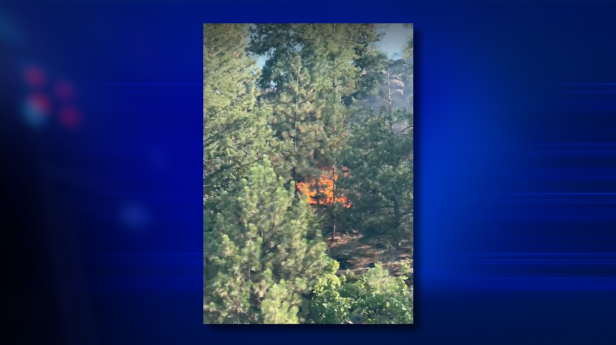 Spokane Valley firefighters battle brush fire near Appleway | Spokane ...